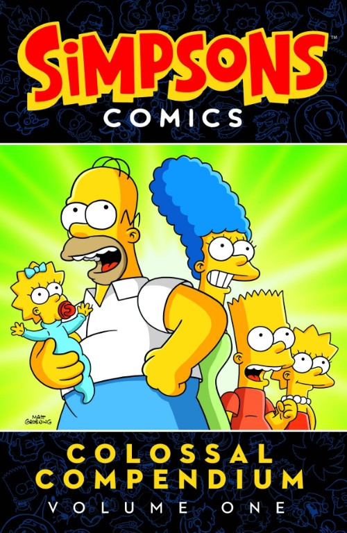 SIMPSONS COMICS COLOSSAL COMPENDIUM VOL 01