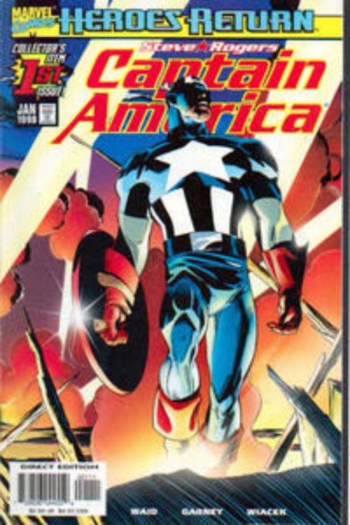 Key Storyline cover 2 for CAPTAIN AMERICA (STEVE ROGERS)