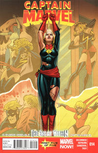 Key Issue cover 3 for CAPTAIN MARVEL (CAROL DANVERS)
