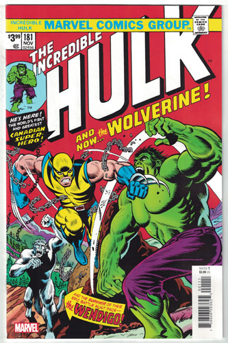 INCREDIBLE HULK#181