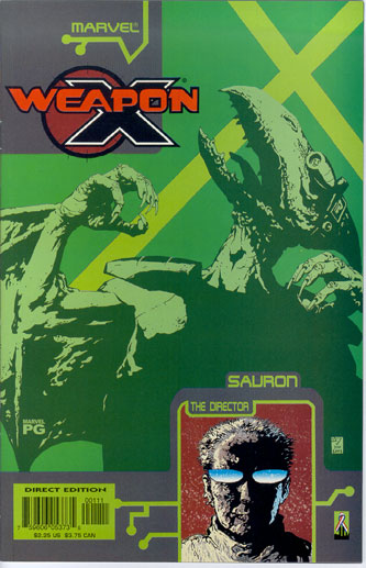 WEAPON X: THE DRAFT--SAURON#1