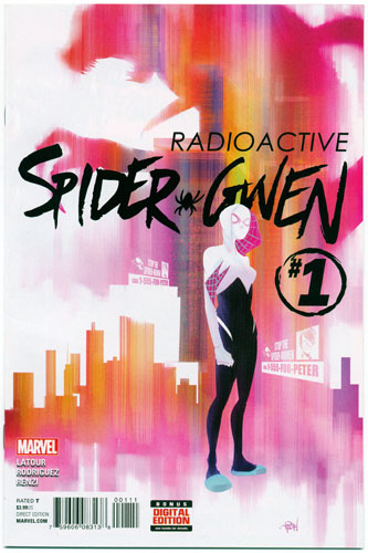 Key Issue cover 3 for SPIDER-GWEN
