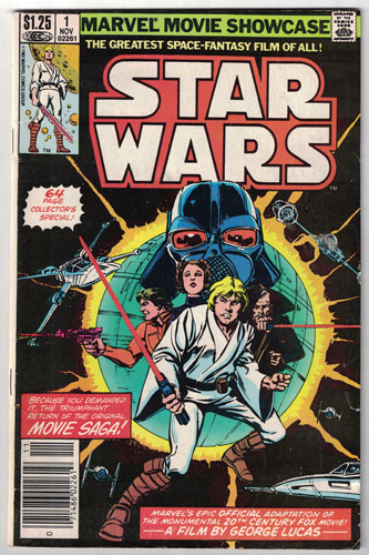 MARVEL MOVIE SHOWCASE FEATURING STAR WARS#1