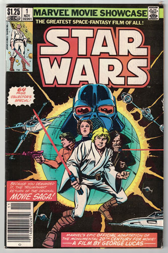 MARVEL MOVIE SHOWCASE FEATURING STAR WARS#1