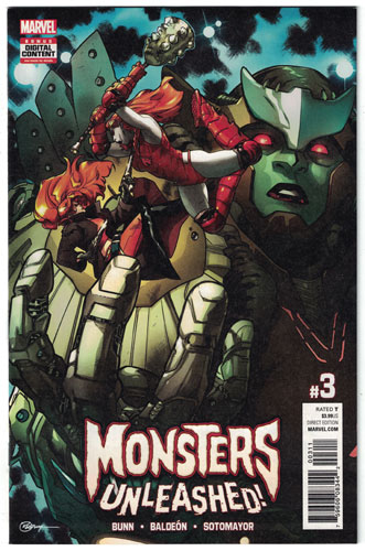MONSTERS UNLEASHED#3