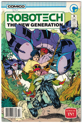 ROBOTECH: THE NEW GENERATION#14