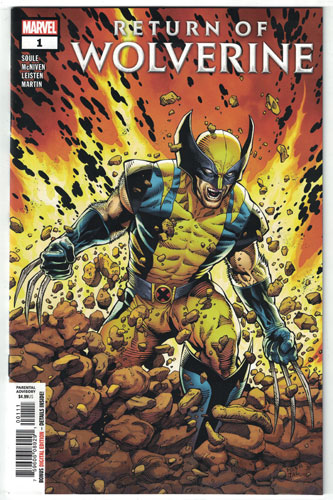 RETURN OF WOLVERINE#1