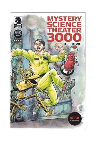 MYSTERY SCIENCE THEATER 3000 THE COMIC ASHCAN EDITION