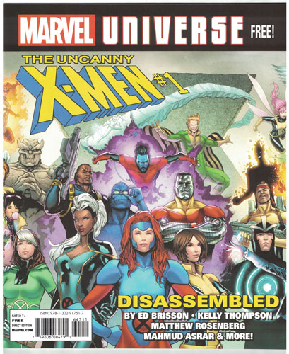 MARVEL UNIVERSE MAGAZINE FALL#1