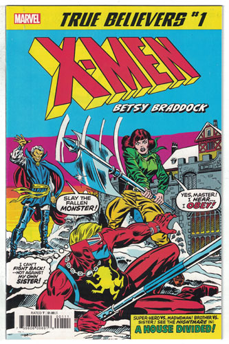 TRUE BELIEVERS: X-MEN--BETSY BRADDOCK#1