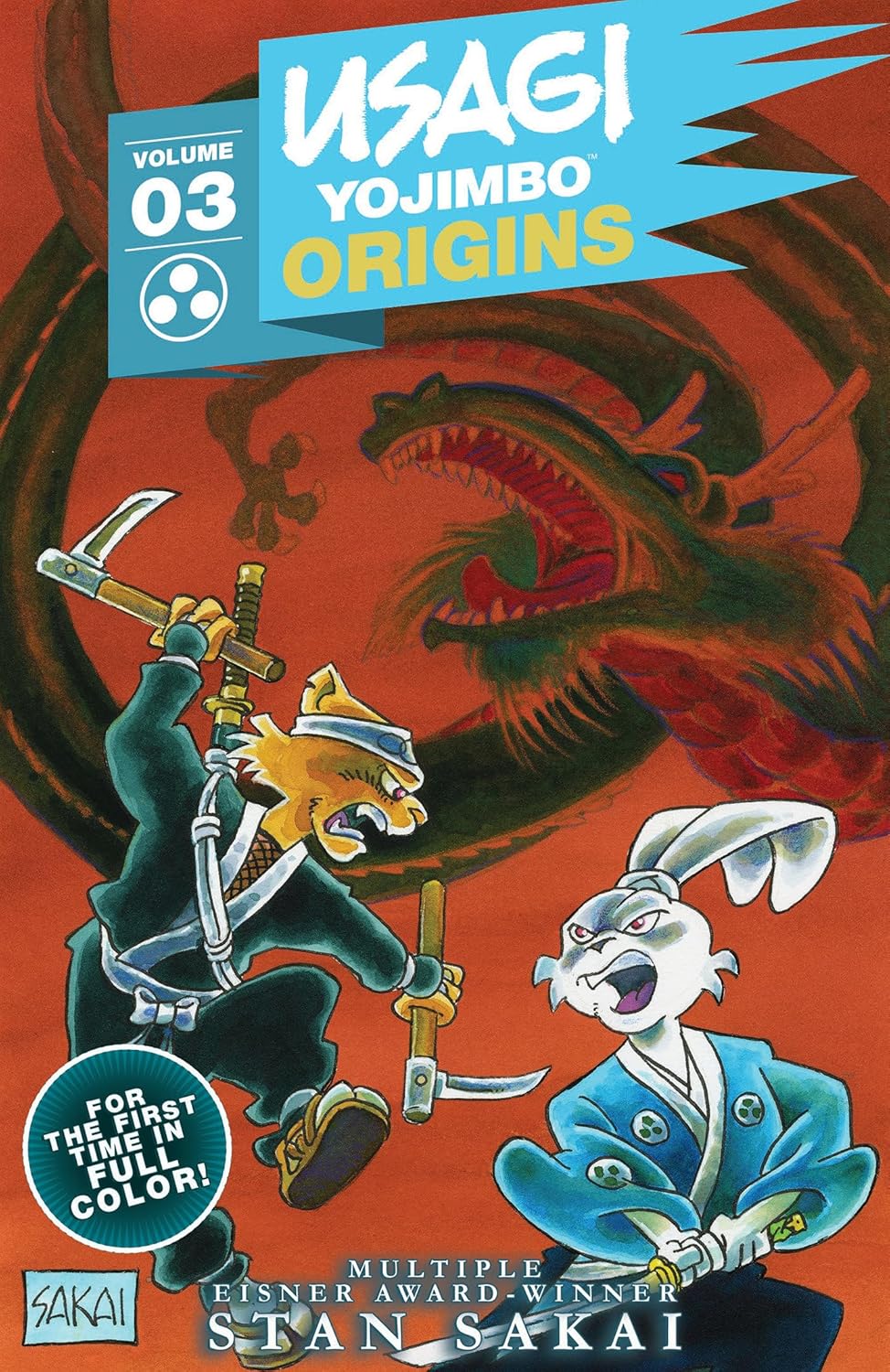 USAGI YOJIMBO: ORIGINS VOL 03: THE DRAGON BELLOW CONSPIRACY