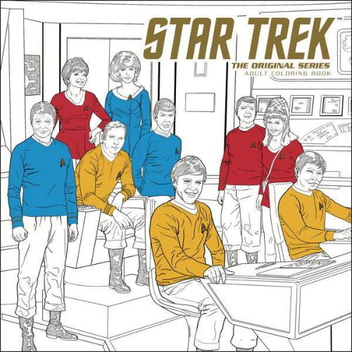 STAR TREK: THE ORIGINAL SERIES ADULT COLORING BOOKVOL 01
