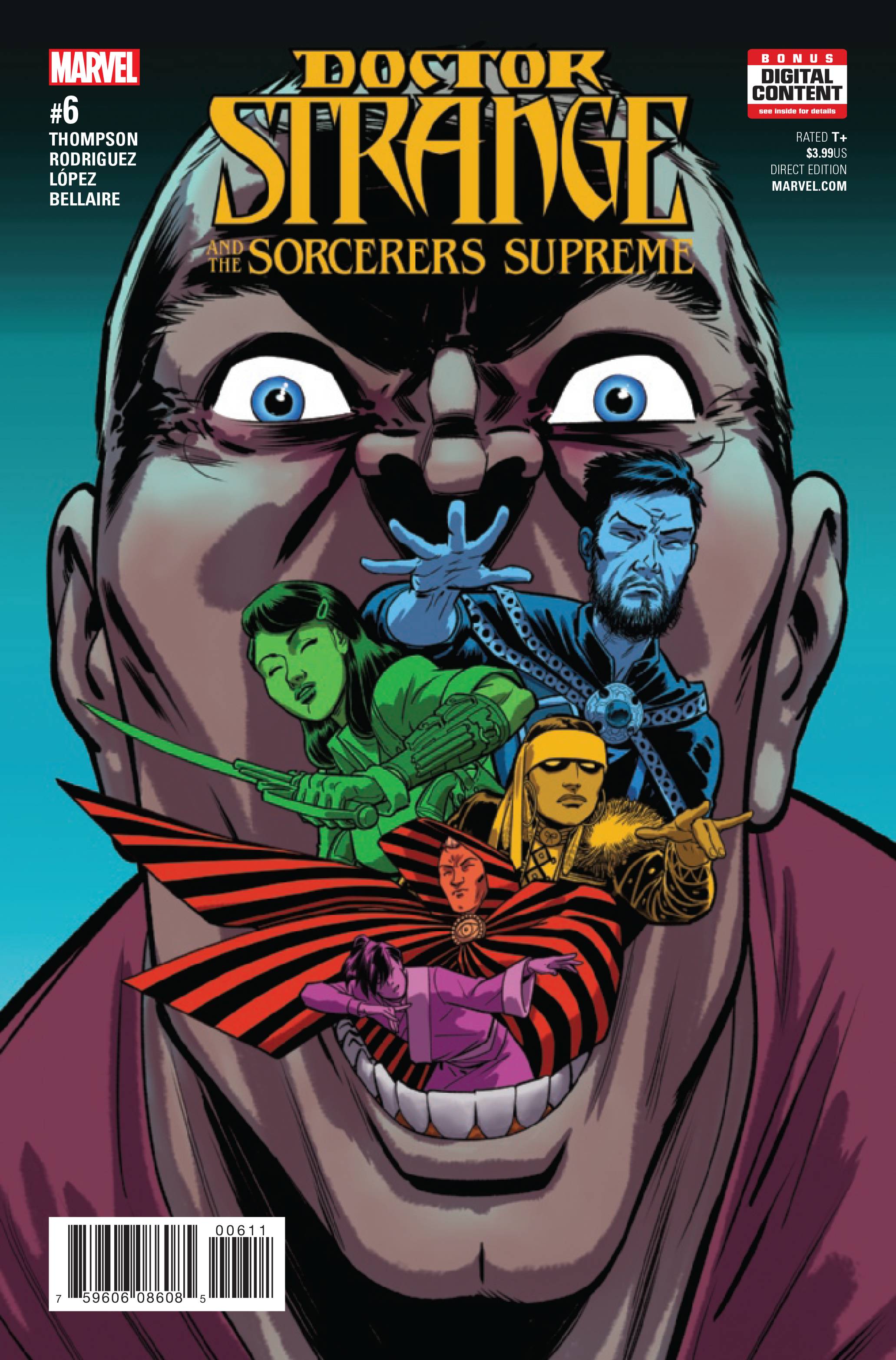 DOCTOR STRANGE AND THE SORCERERS SUPREME#6