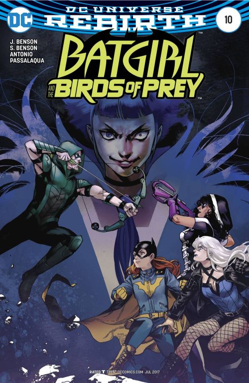 BATGIRL AND THE BIRDS OF PREY#10