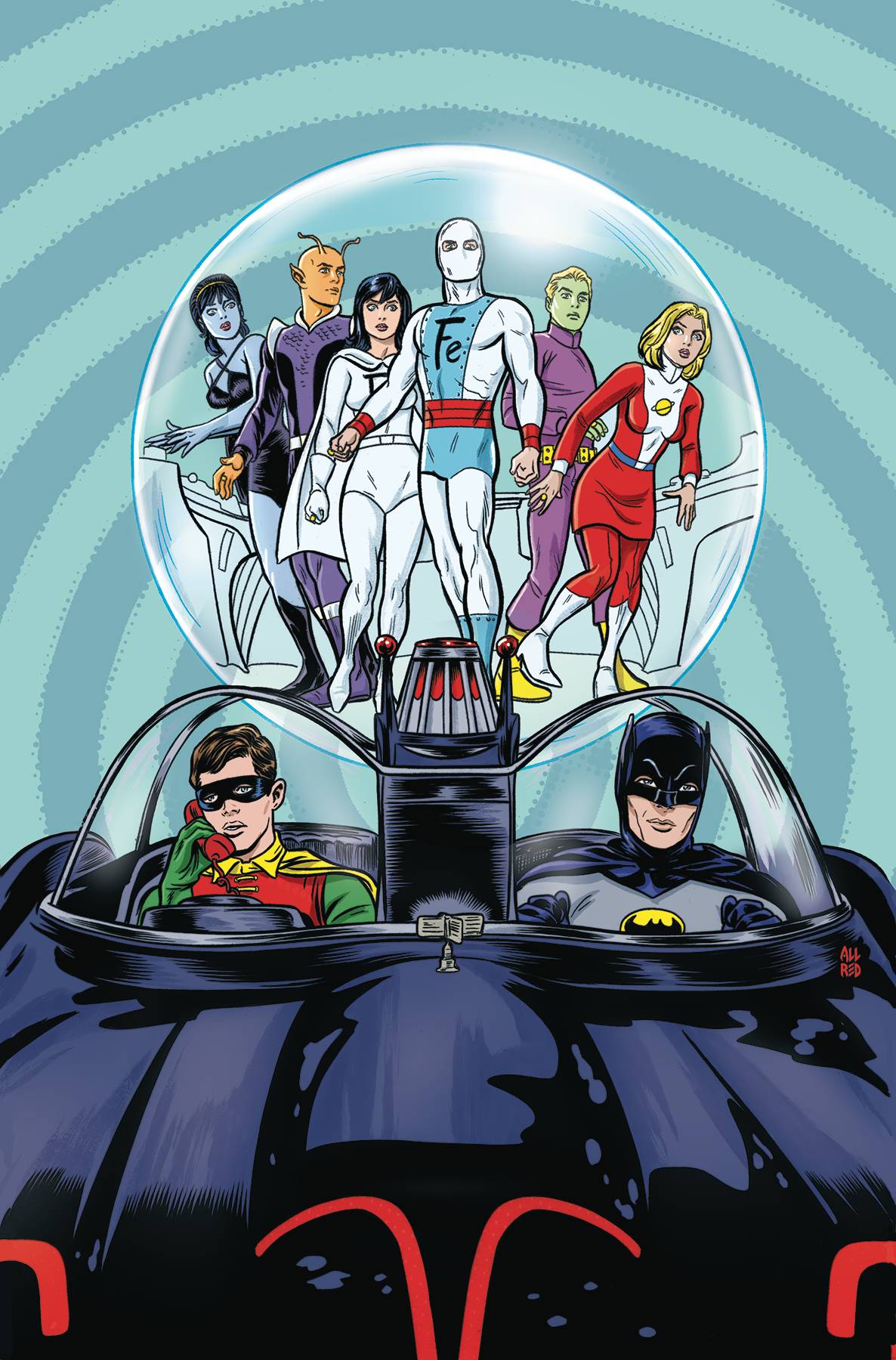 BATMAN '66 MEETS THE LEGION OF SUPER-HEROES#1