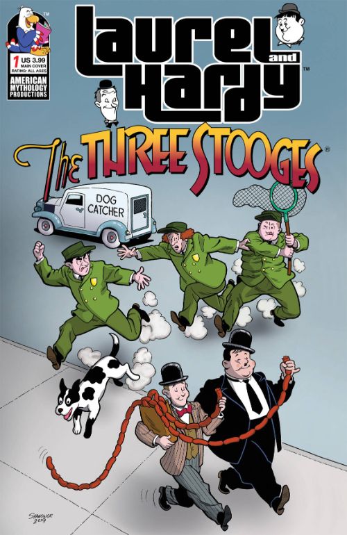 LAUREL AND HARDY MEET THE THREE STOOGES#1